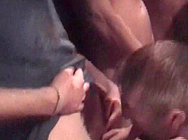 Hottest Gay Scene-3 Orgy Of Gay Cock Suckers End Up Sharing Facial Cumshots