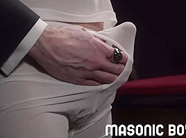 MasonicBoys Beefy holy man Bishop Angus breeds obedient apprentice