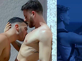 NAKEDSWORD Valentin Petrov And Damien Crosse Fucked Outdoor