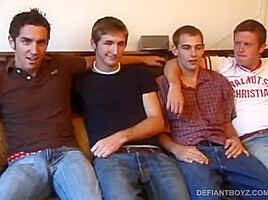 Young Straight And Gay Sex Orgy