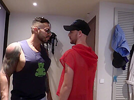 Tico Costa Takes Viktor Rom Hard Dick After Sloppy BJ