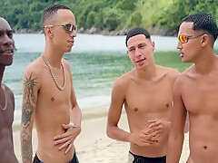 Caio Pernalonga, Arthuzinho Carioca And Novinho Gg In O Barco Dos Putos Afundou Na Ilha Dos Magrinhos 10 Min